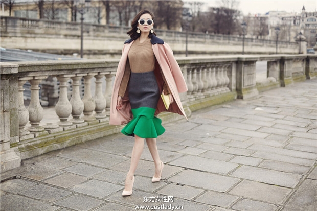 刘诗诗巴黎时装周百变Queen各种风格都hold