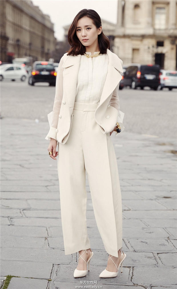 刘诗诗巴黎时装周百变Queen各种风格都hold