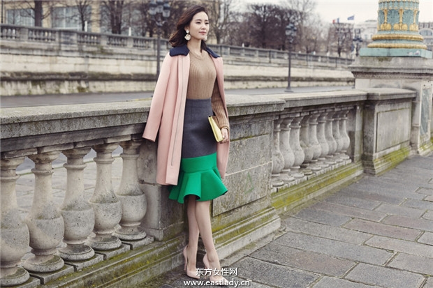 刘诗诗巴黎时装周百变Queen各种风格都hold