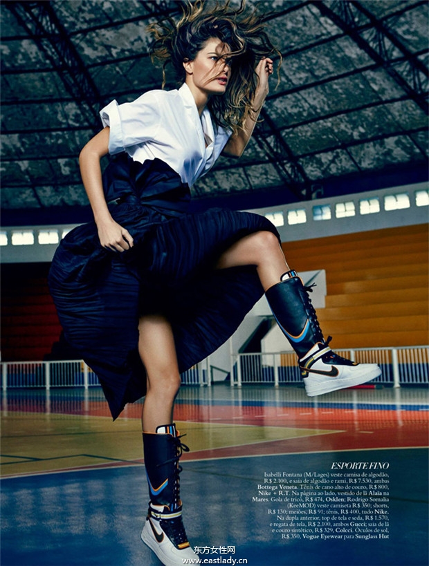 Isabeli Fontana《Harper’s Bazaar》2014年6月巴西版