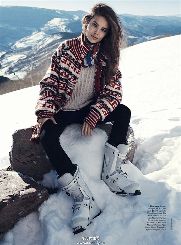 Emily DiDonato《Vogue》2014年6月澳大利亚版