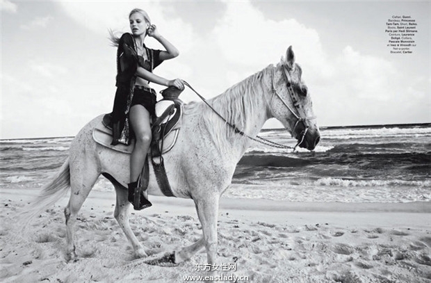 Nadine Leopold《Glamour》2014年6月法国版