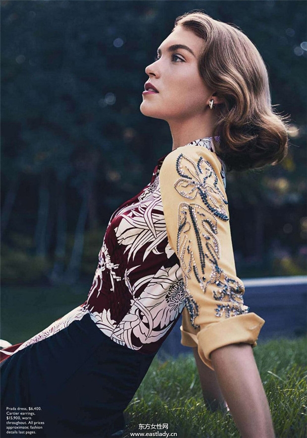 Arizona Muse《Vogue》2013年12月澳大利亚版