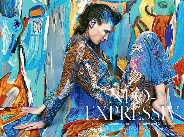 Drake Burnette《Vogue》2014年1月德国版