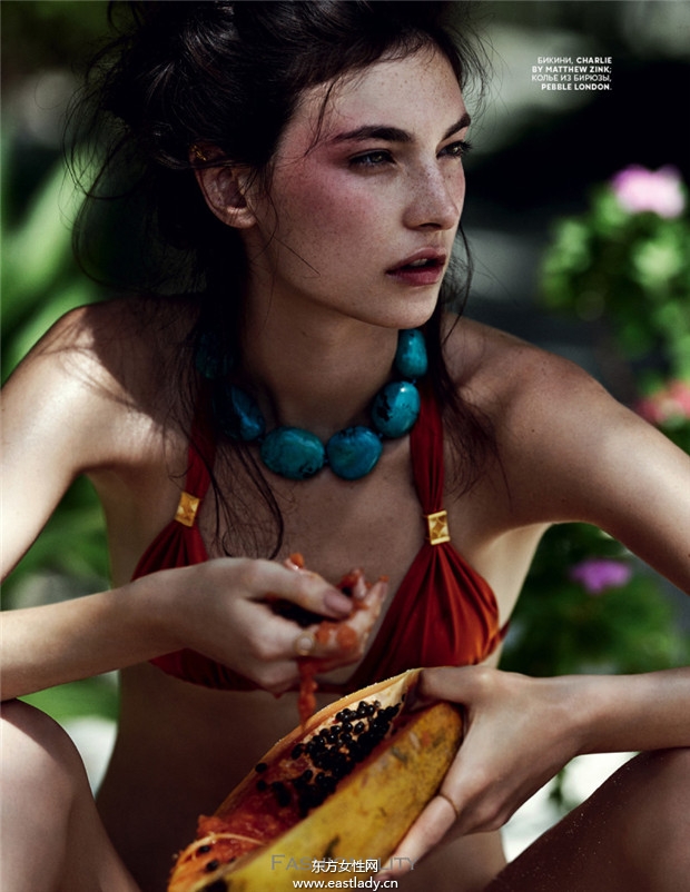 Jacquelyn Jablonski《Vogue》2014年1月俄罗斯版