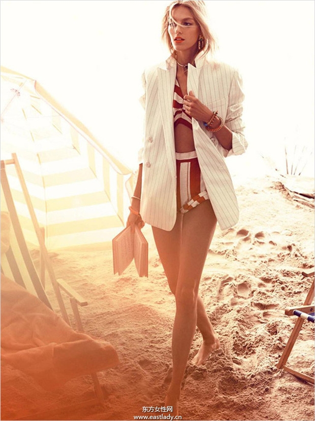 Anja Rubik《Vogue》2014年1月韩国版