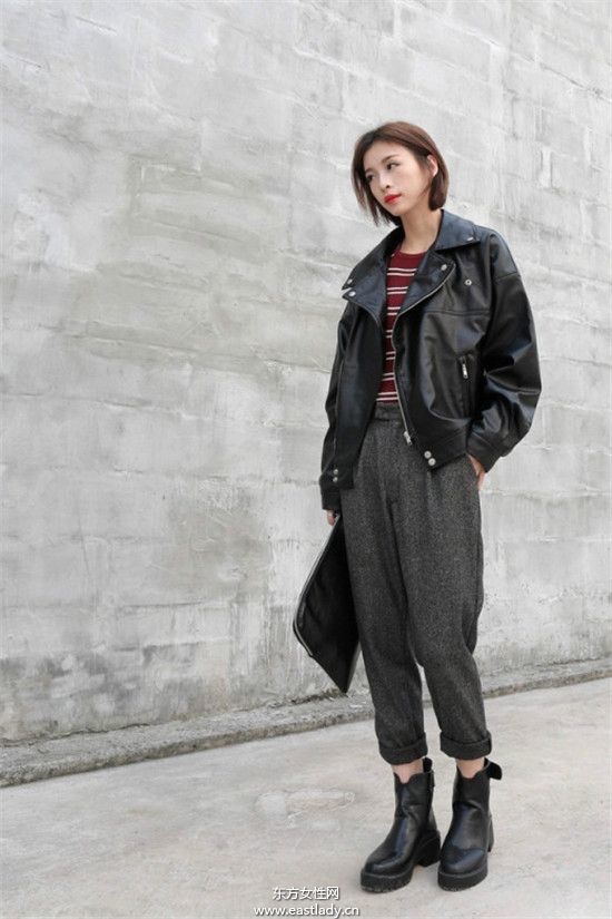 明星示范铅笔裤穿出个性好身材