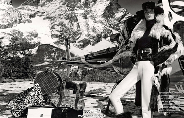 Julia Stegner《Vogue》2013年12月德国版