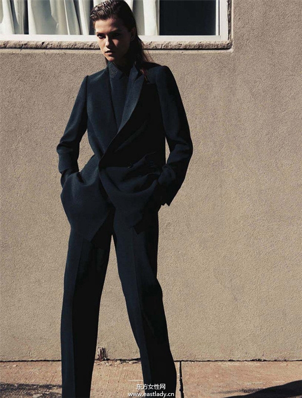 Anja Rubik & Kasia Struss 2013年8月份《Vogue》德国版