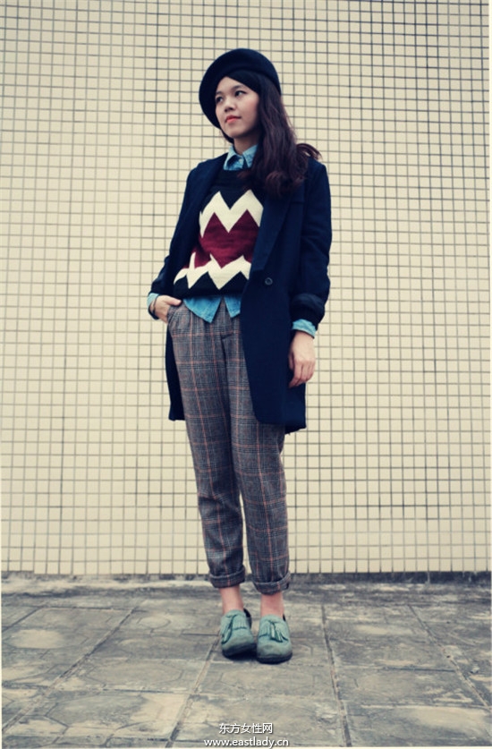 明星示范铅笔裤穿出个性好身材