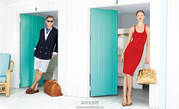 【Lindsey Wixson+RJ King】Americana Manhasset广告大片