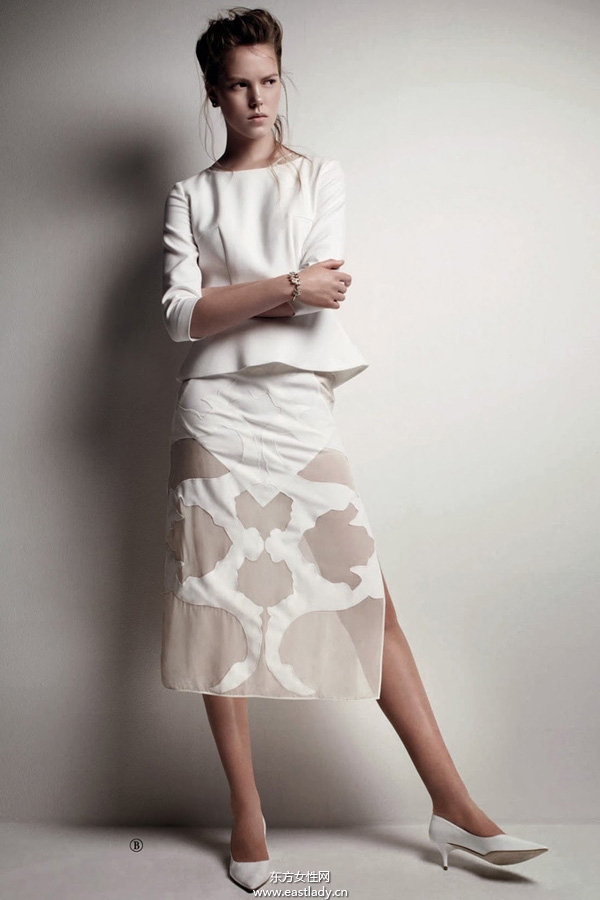 Josefien Rodermans《Harper’s Bazaar》2013年12月号英国版