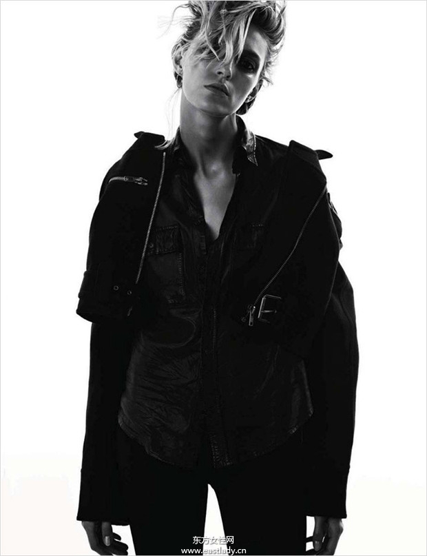 Anja Rubik & Kasia Struss 2013年8月份《Vogue》德国版