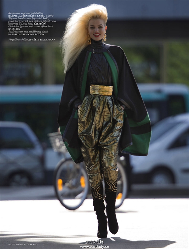 Daphne Groeneveld《Vogue》2013年10月荷兰版