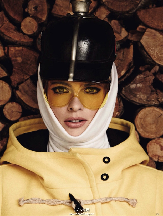 Julia Stegner《Vogue》2013年12月德国版