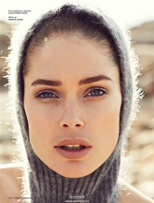 Doutzen Kroes 2013年9月份《Vogue》荷兰版