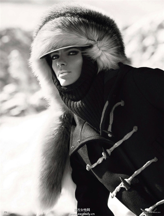 Julia Stegner《Vogue》2013年12月德国版