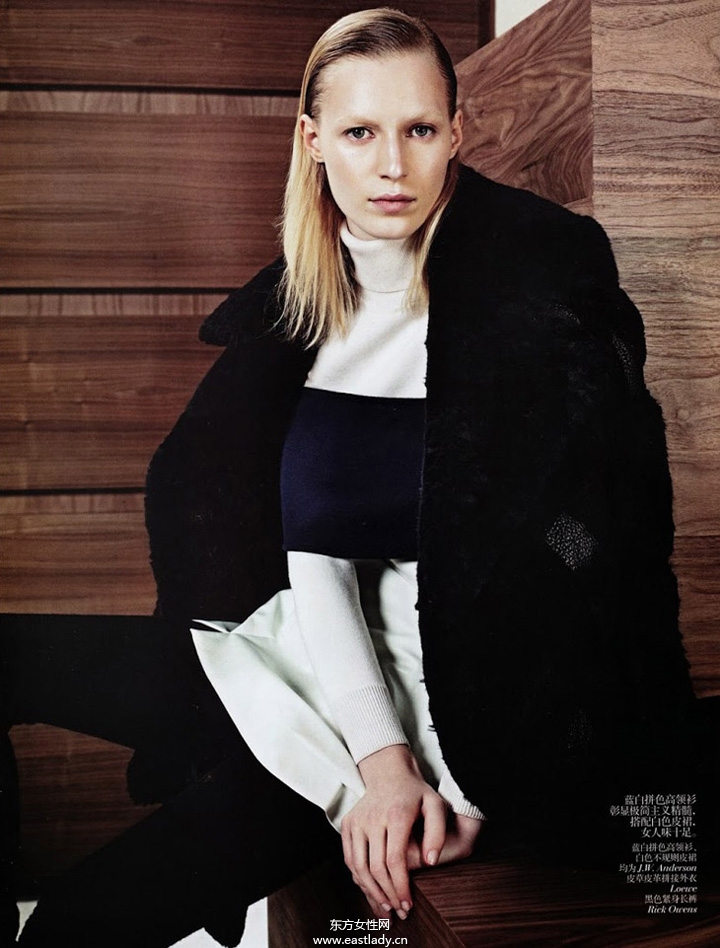 Julia Nobis《Vogue》2013年11月中国版