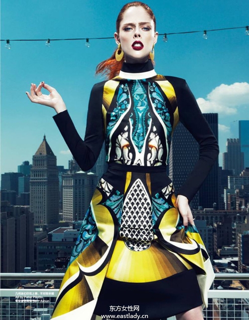 Coco Rocha 时尚芭莎 演绎2013秋冬时尚