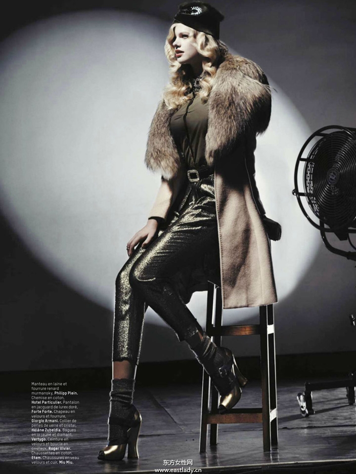 Valerie van der Graaf《L’Officiel》2013年11月法国版