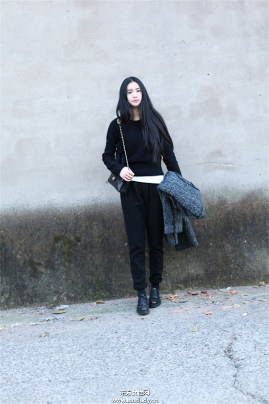 明星示范铅笔裤穿出个性好身材