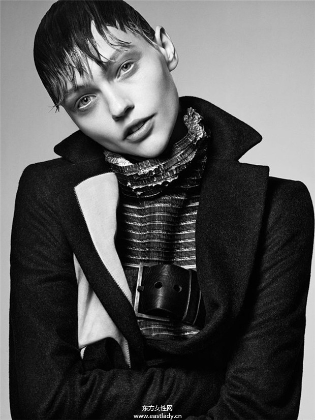 Sasha Pivovarova《Interview》杂志2013年10月号