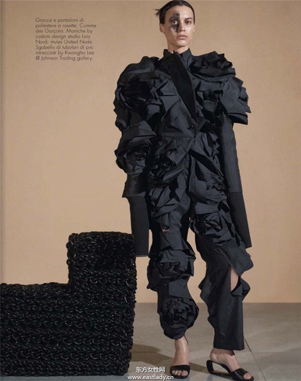 Amanda Murphy 2013年8月份《Vogue》意大利版