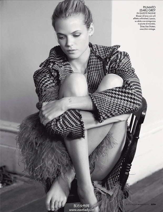 Gabriella Wilde《Elle》2013年11月号意大利版