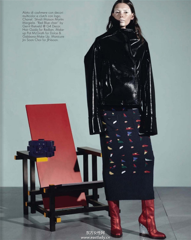 Amanda Murphy 2013年8月份《Vogue》意大利版