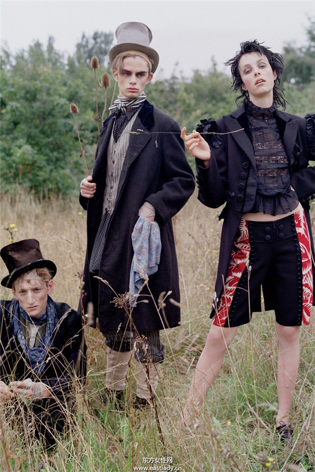 Edie Campbell《Vogue》2013年12月美国版