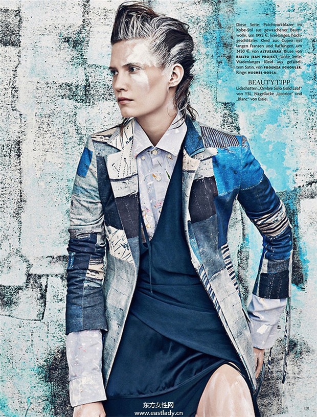 Drake Burnette《Vogue》2014年1月德国版