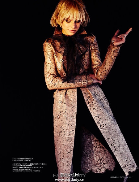 Tati Cotliar(塔蒂·考特利雅)2013年7月份时尚大片