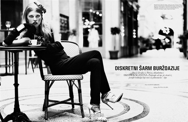 Ola Rudnicka《Elle》2013年8月塞尔维亚版