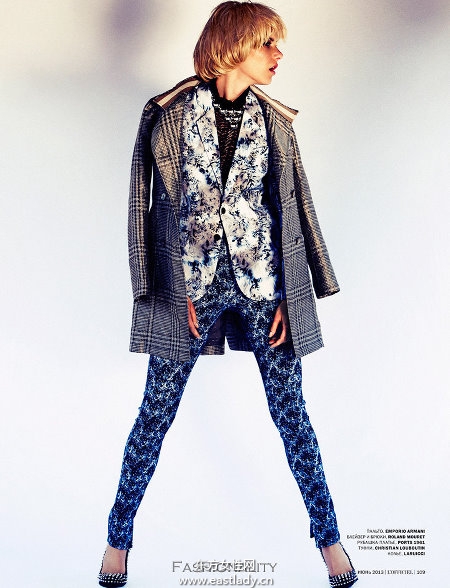 Tati Cotliar(塔蒂·考特利雅)2013年7月份时尚大片