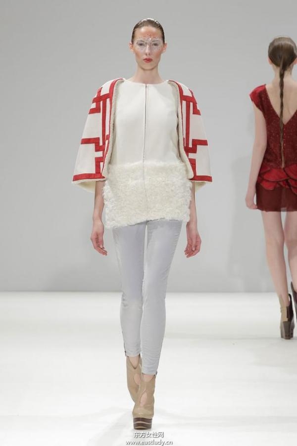 吉承伦敦时装周2013秋冬系列 黑色元素成流行主旋律