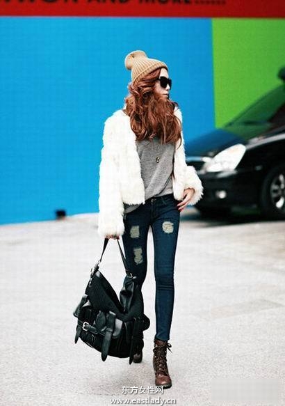 跟时尚达人学习白色服装搭配法则