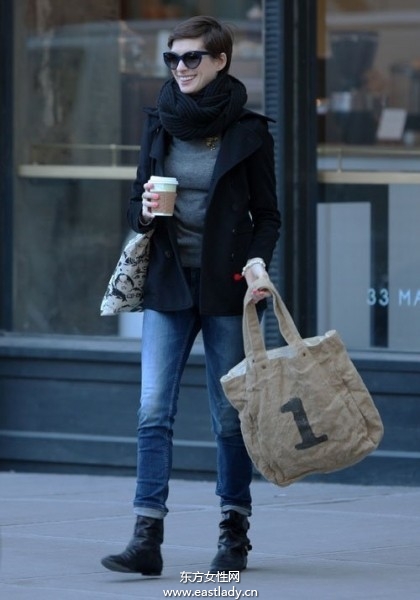 安妮·海瑟薇婚前婚后大变身