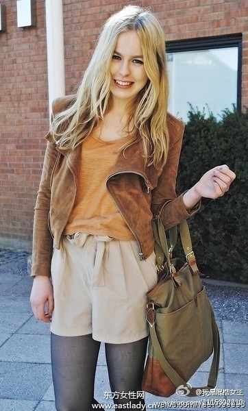 学时尚达人欧美英伦风穿衣搭配