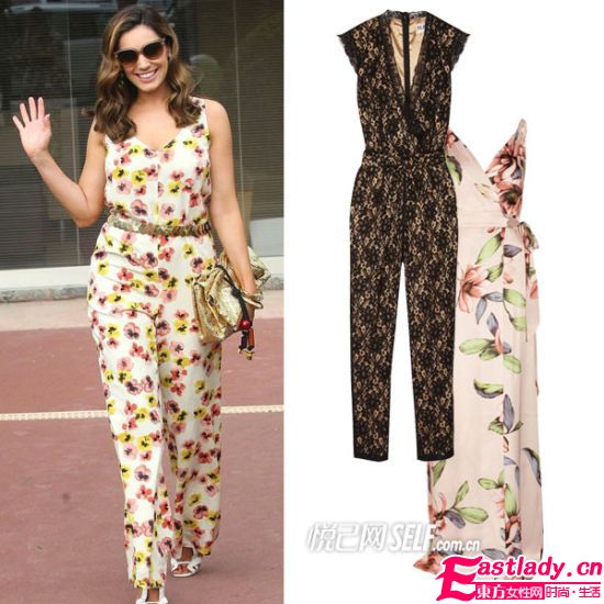 明星爱穿连身裤 拥有假日般轻松感觉