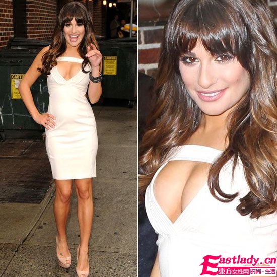 娱乐圈流行镂空露胸装 巨乳火拼hold不住