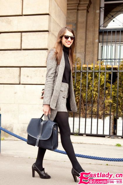 天生衣架子 国际超模街头美腿赏析