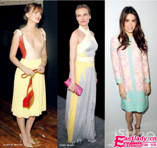 明星热捧冰激凌色超流行