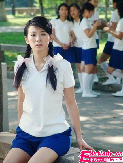 看女明星穿校服 让你重温校园时代