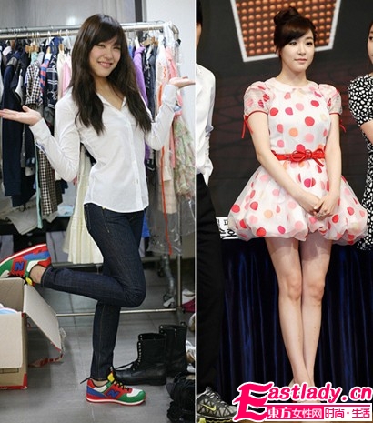 女星脱掉高跟鞋 美腿惊变萝卜腿