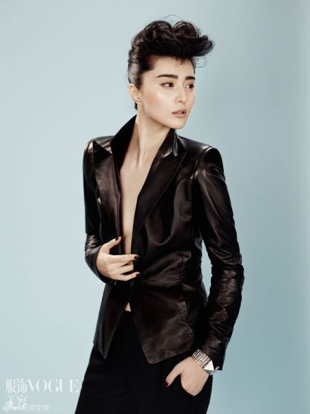 林志玲范冰冰黄奕三位时尚精灵大打中性牌