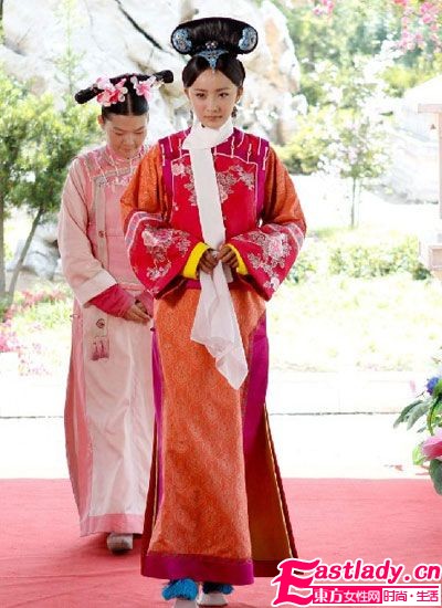 《宫锁心玉》杨幂古装造型很有味