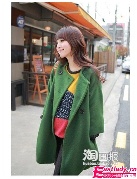 2011街拍韩国小美妞的新年靓装