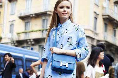 衬衫裙的N种时髦搭配 不止显瘦那么简单