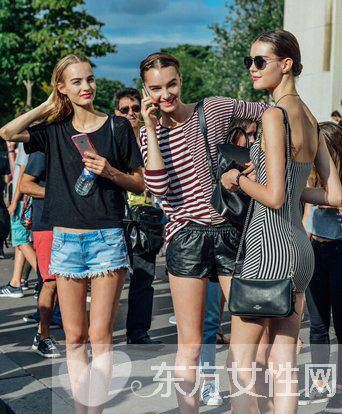 万能百搭的条纹衫 这样穿超级显瘦