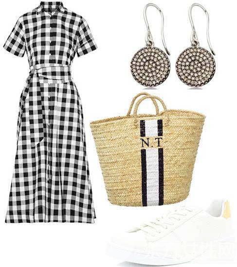 衬衫裙的N种时髦搭配 不止显瘦那么简单